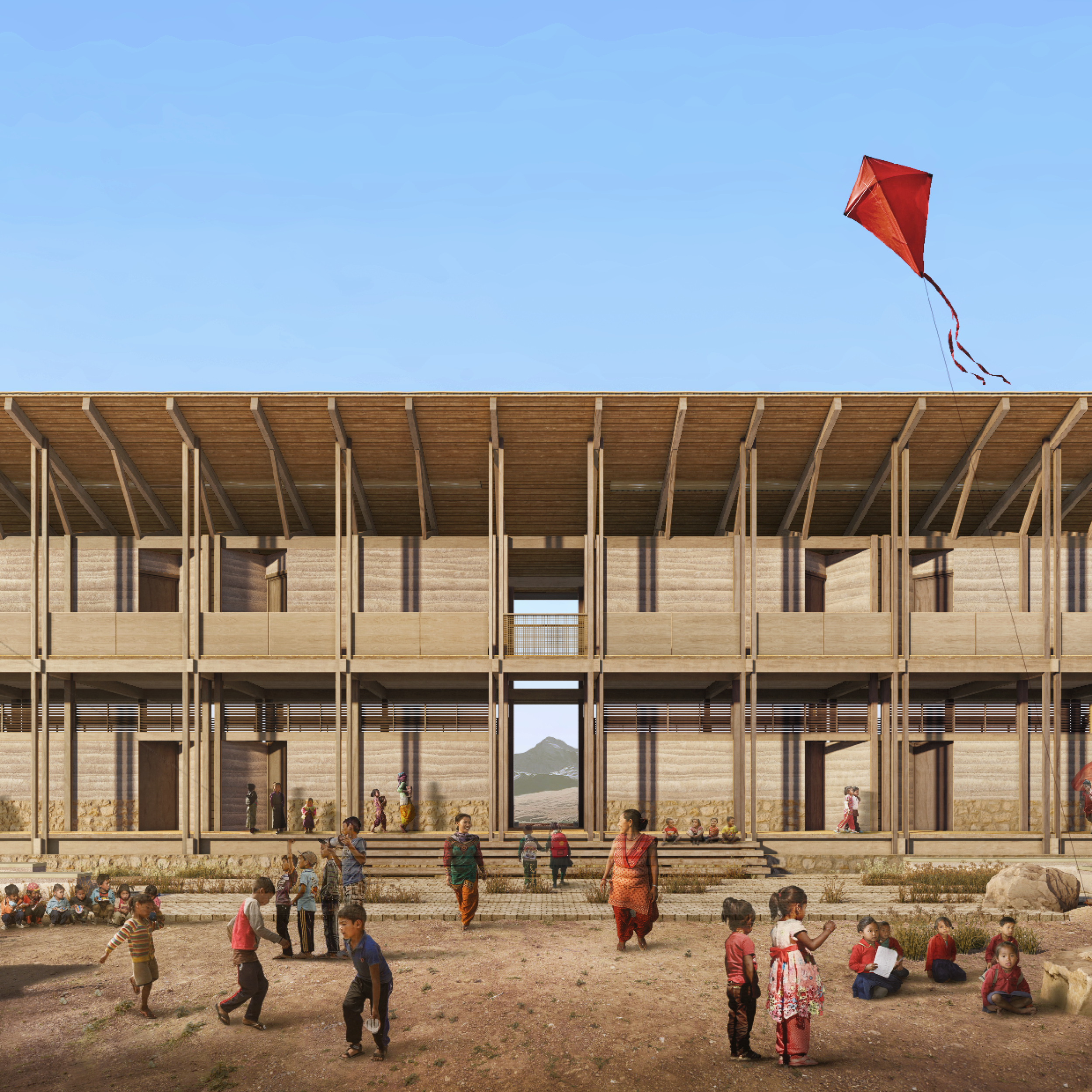 The Living Spine: A Prototype for Resilient Learning in Nepal